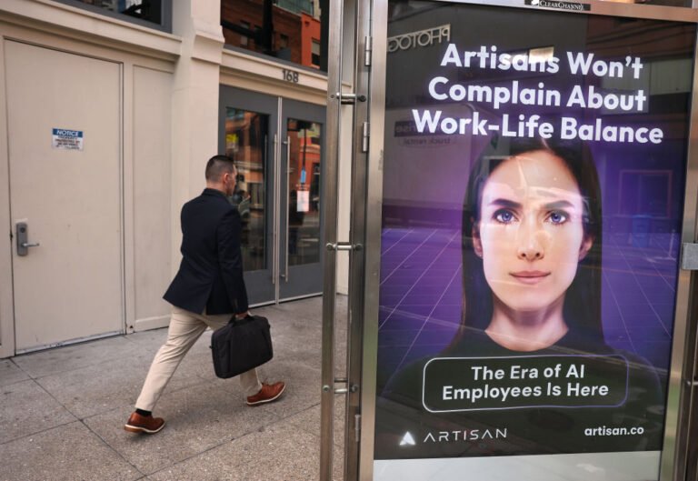 Advertisement For Artificial Intelligence Workers Posted In San Francisco